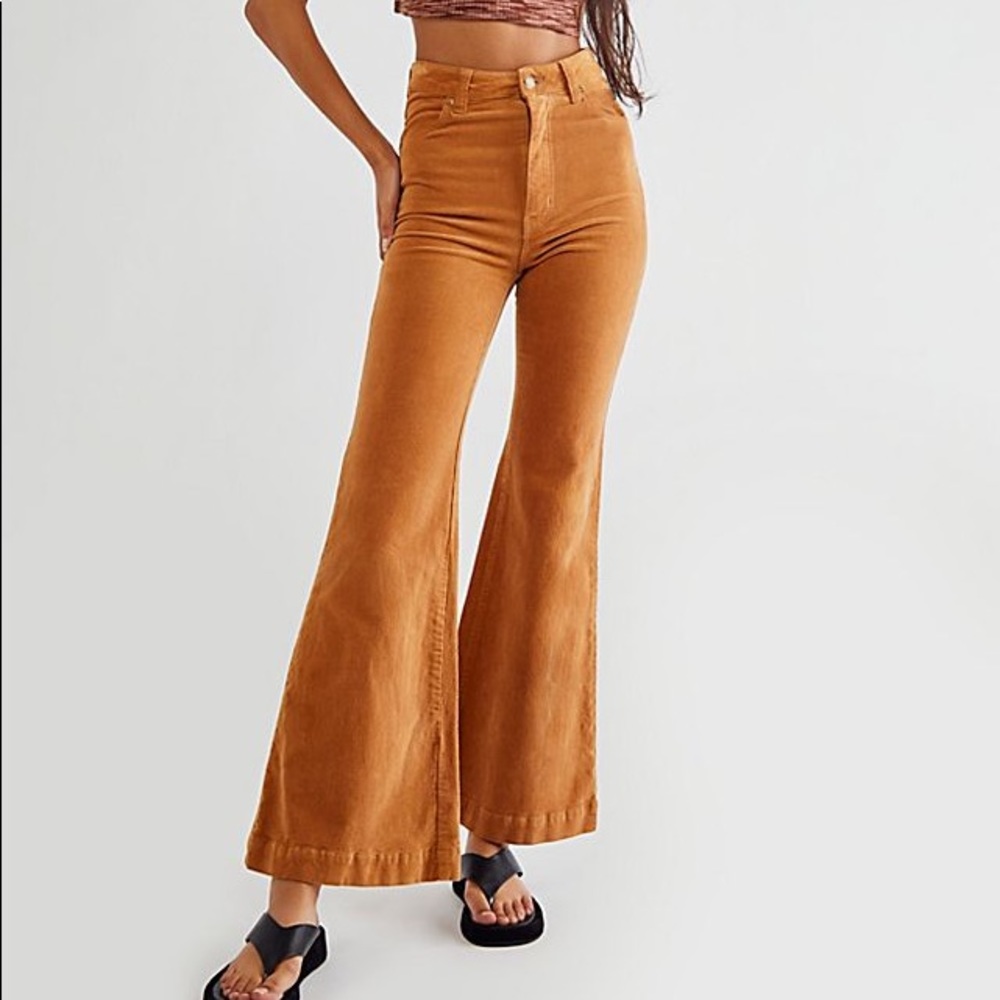 Rolla's East Coast Cord Flare Jeans - Free People